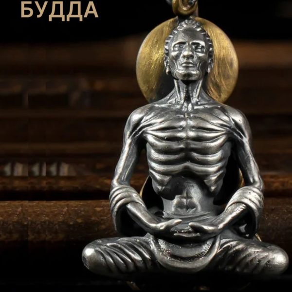 Подвеска Будда, кулон на шею с цепочкой для мужчин и женщин, украшения в подарок