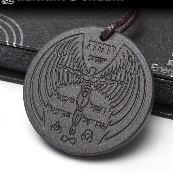 Мужской кулон с надписью Бога, энергетический кулон Quantum Pendant